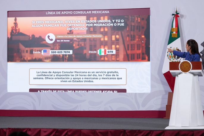 ESTAMOS FORTALECIENDO LOS CONSULADOS DE MÉXICO EN EU: PRESIDENTA CLAUDIA SHEINBAUM; SRE HA INVERTIDO MÁS DE 31 MDP PARA ATENDER A 2 MIL 334 MEXICANOS